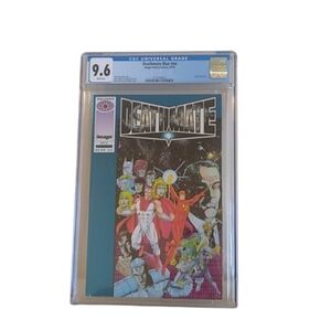 Image-Valiant Comics DEATHMATE Blue #nn 9.6 CGC graded Supreme Batman Solar